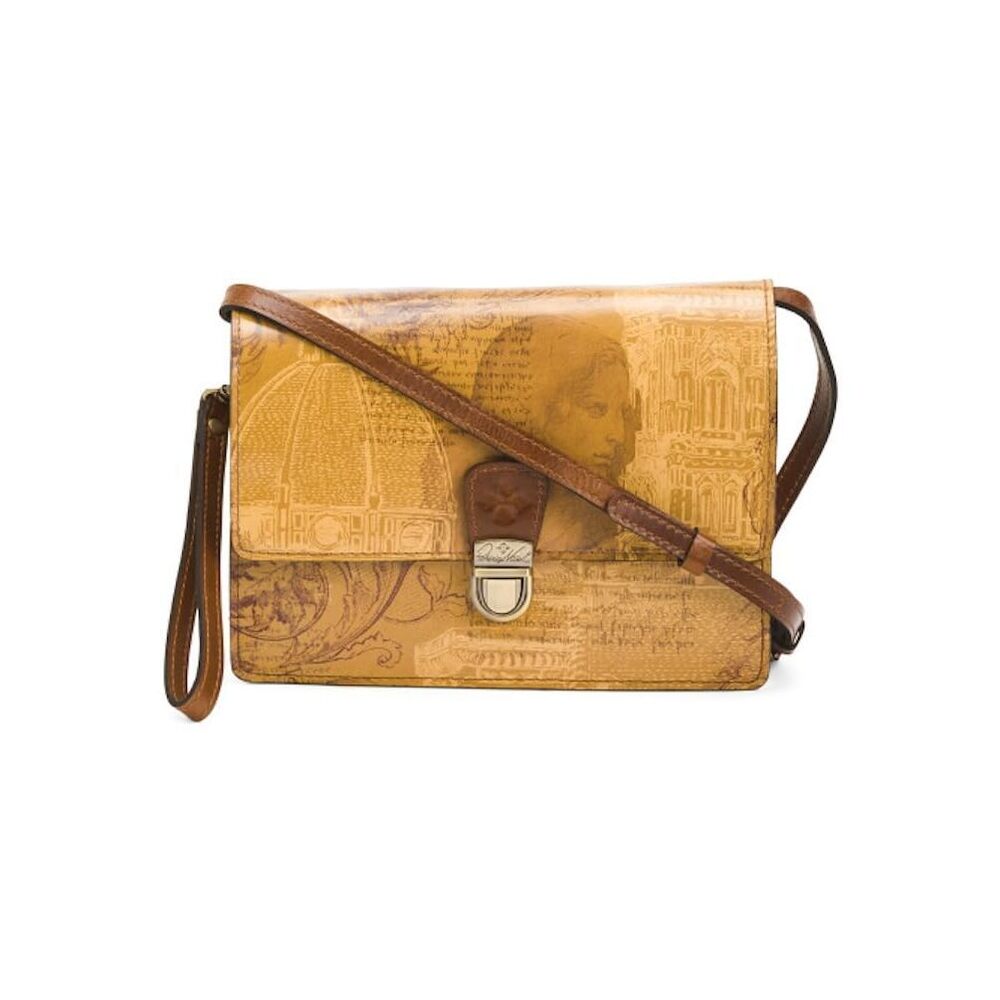 1629 Lanza Leather Crossbody Bag Purse Clutch Italian Sketchbook